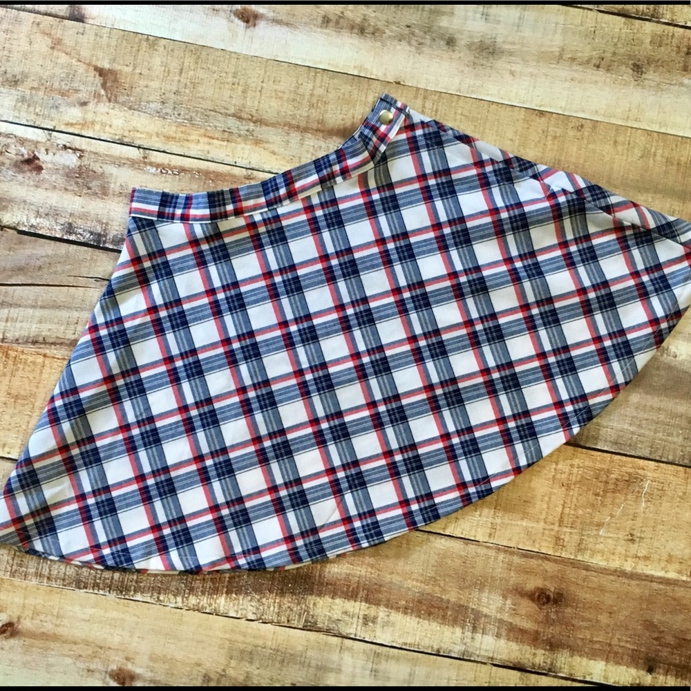 American Apparel Plaid skirt